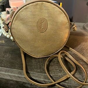 Yves Saint Laurent Gold Crossbody Bag